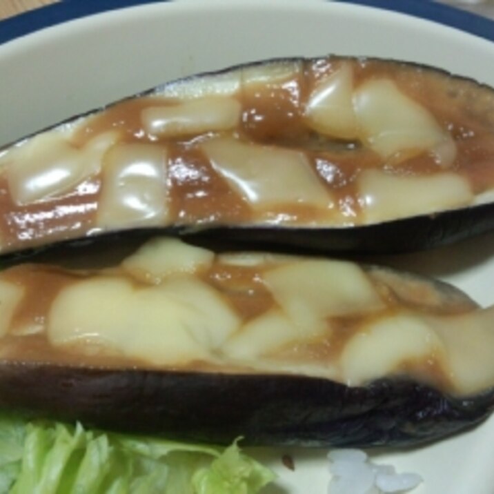 簡単!10分!なすのみそチーズ焼き